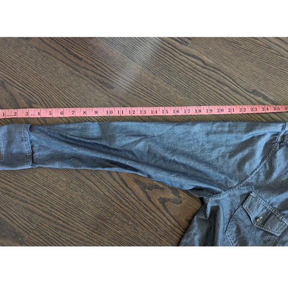 Five Four Long-Sleeve Button Up Shirt - M - Picture 3 of 5